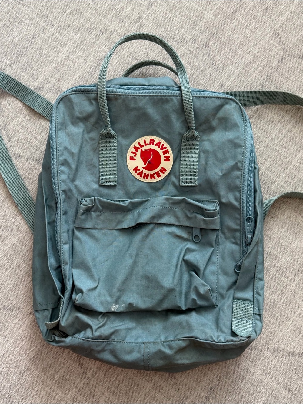 Fjällräven Kånken Sky Blue Green Casual School Everyday Backpack